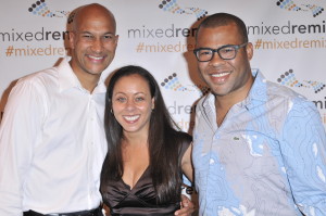 Keegan-Michael Key, Festival Founder Heidi Durrow, Jordan Peele