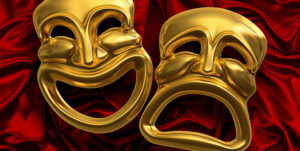 All the world’s a stage, and all the men and women merely players.